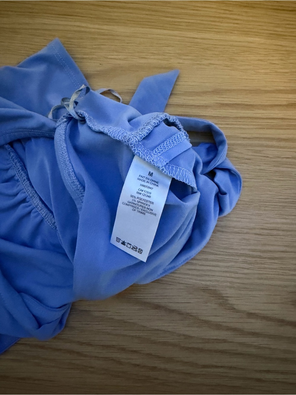 Light Periwinkle Halter Crop Top - Women's - Picture 5 of 5